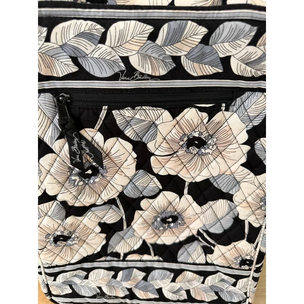 Vera Bradley Camellia Laptop Travel Tote Checkpoint Friendly Retired Floral Bag